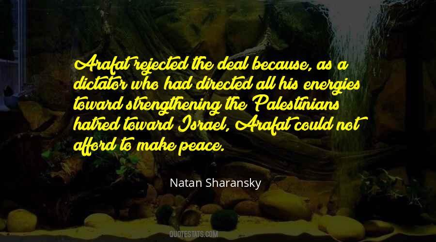 Quotes About Arafat #525934