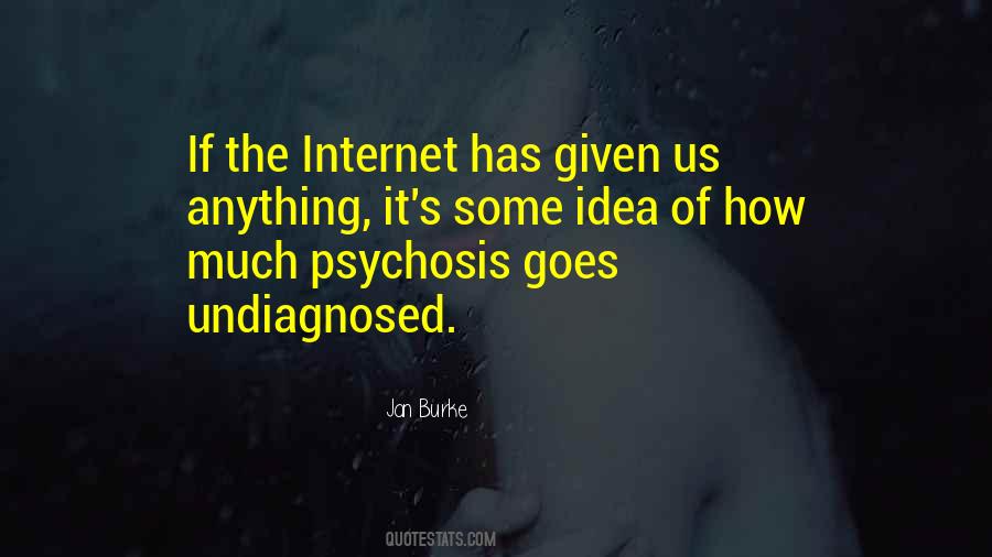 Quotes About Psychosis #93349