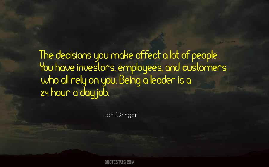 Quotes About Decisions You Make #824232