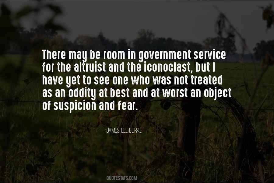 Quotes About Government Service #1176077