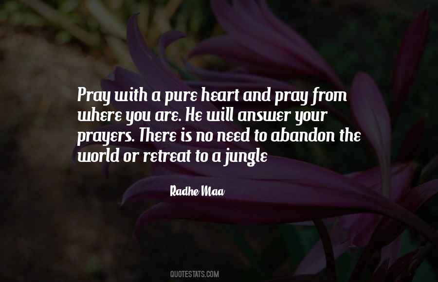 Quotes About The Pure Of Heart #295768