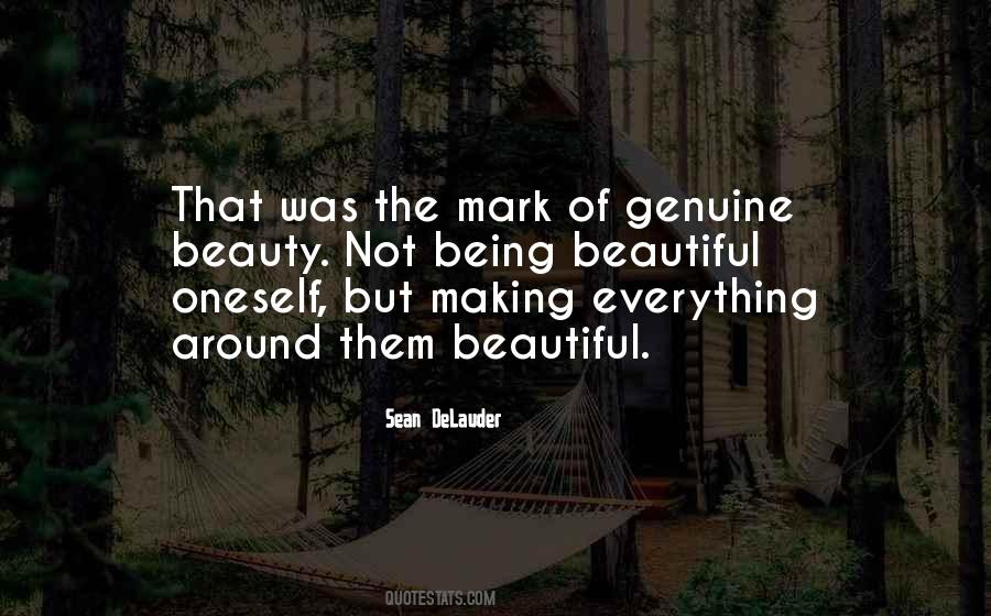 Quotes About Not Being Beautiful #71897