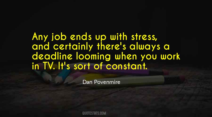 Quotes About Stress At Work #782446