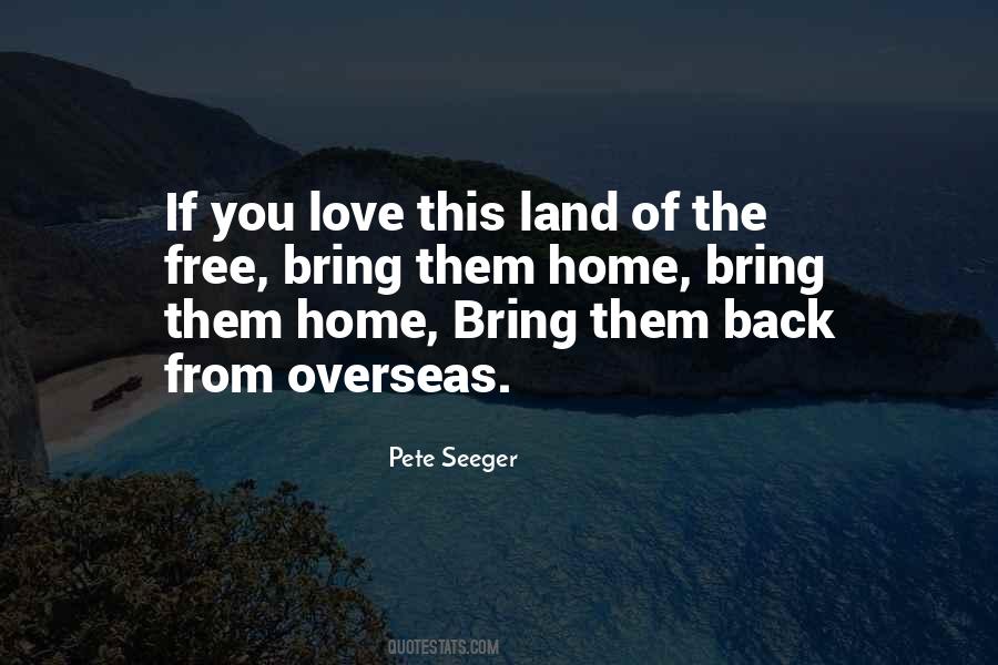 Quotes About Going Overseas #186038
