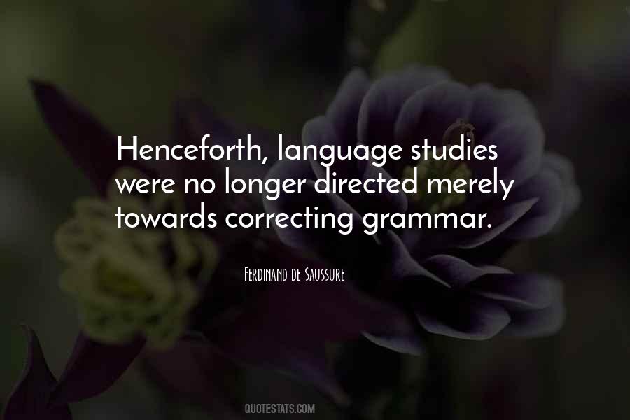 Quotes About Grammar #1412924