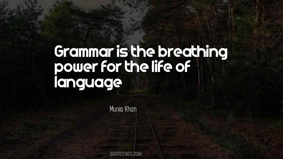 Quotes About Grammar #890298