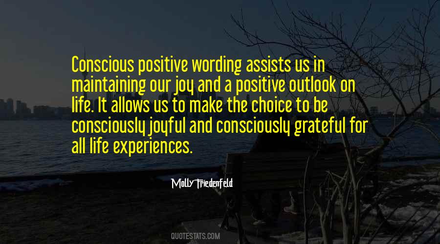 Grateful Outlook Quotes #1327058