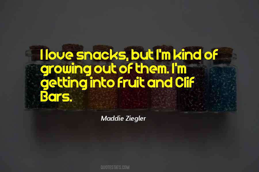 Quotes About Snacks #1027920