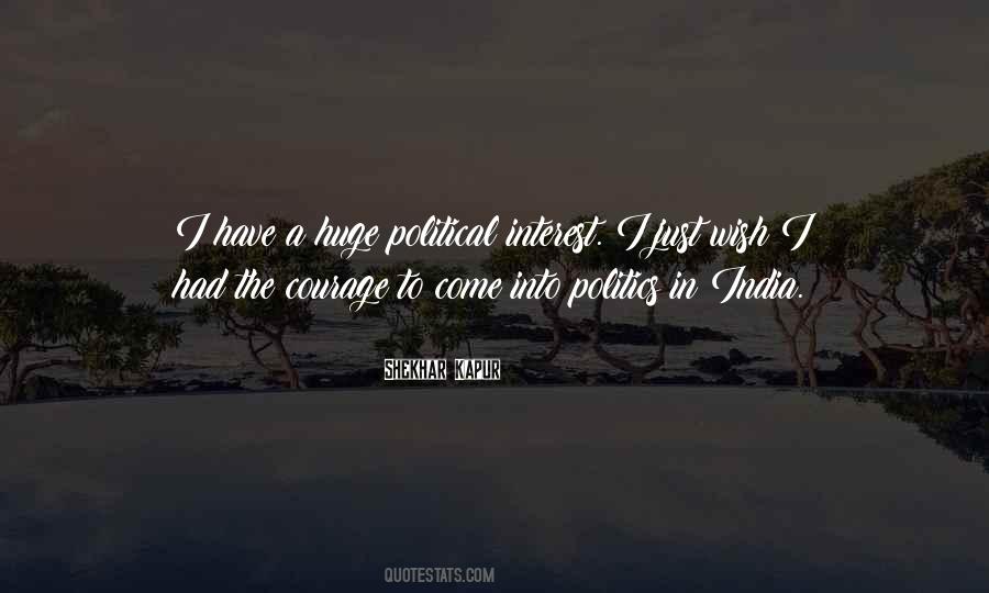 Quotes About Politics In India #1351318