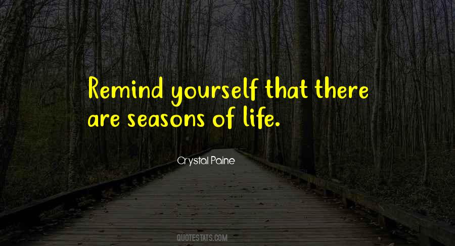 Quotes About Life Seasons #923466