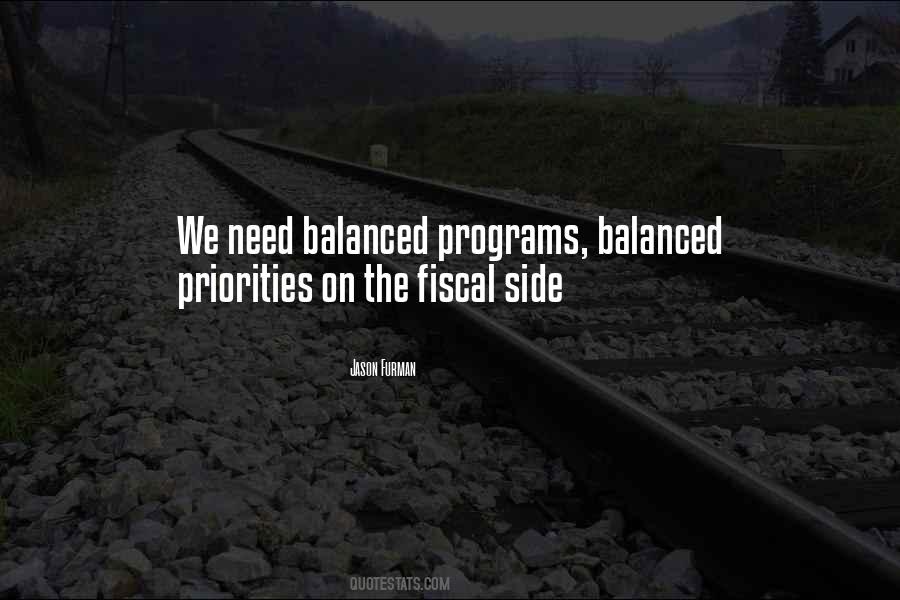 Quotes About Balanced #1341673