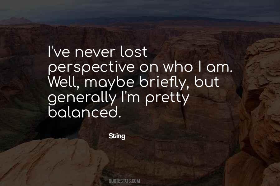 Quotes About Balanced #1353497