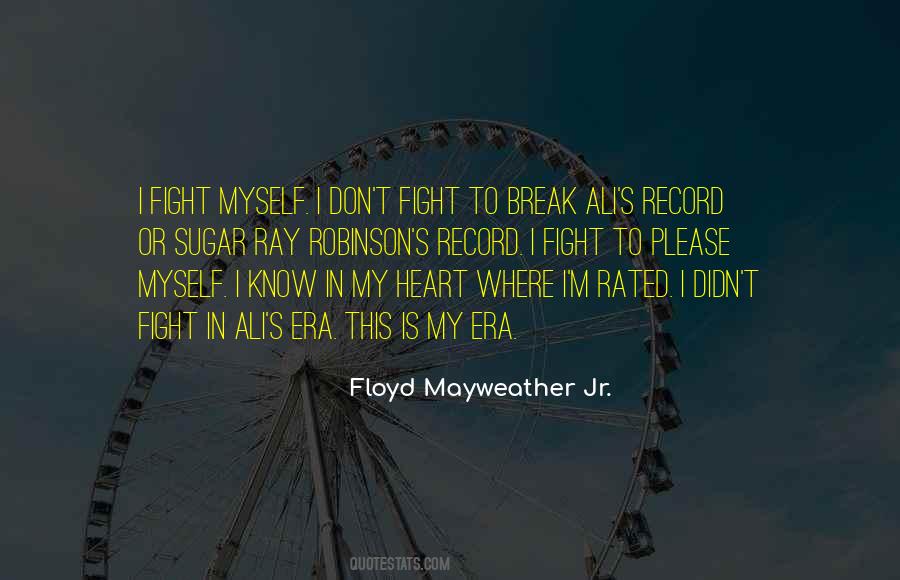 Quotes About Floyd Mayweather #1004643