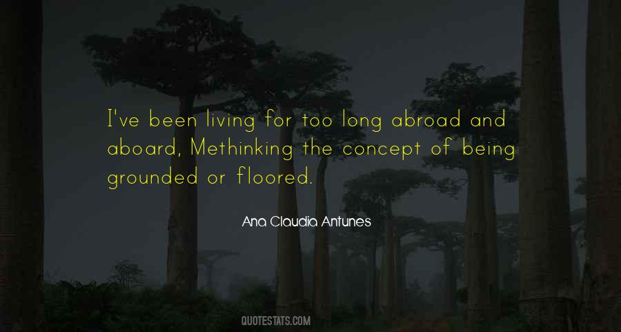 Quotes About Living Abroad #1714525