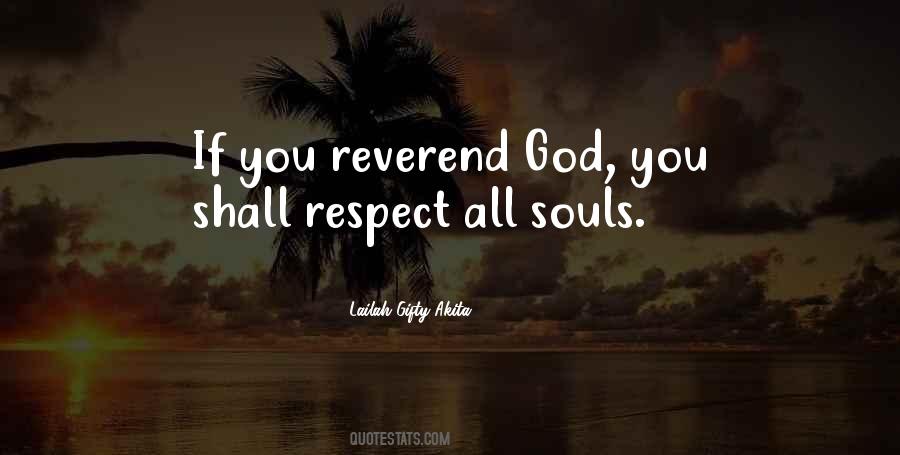 Quotes About All Souls #674318
