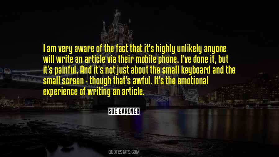 Quotes About Article Writing #1050163