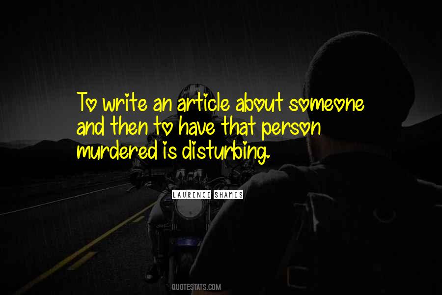 Quotes About Article Writing #892407