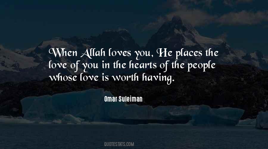 Quotes About Allah Love #1442167