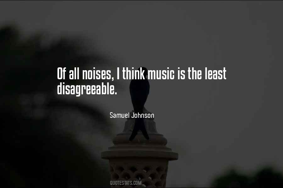 Quotes About Noises #1709333