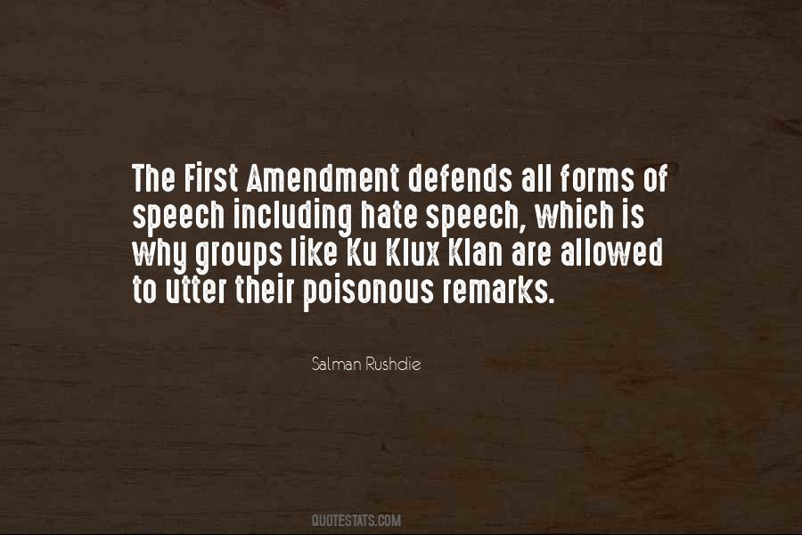 Klux Klan Quotes #547414