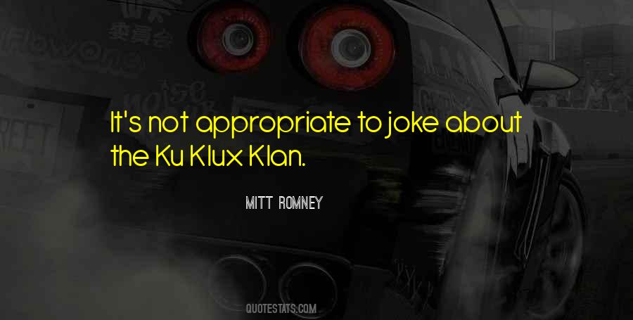 Klux Klan Quotes #706213