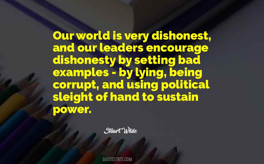 Quotes About A Corrupt World #410539