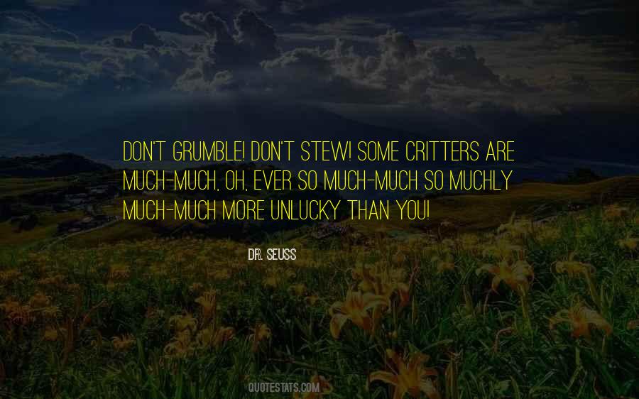 Quotes About Critters #139787