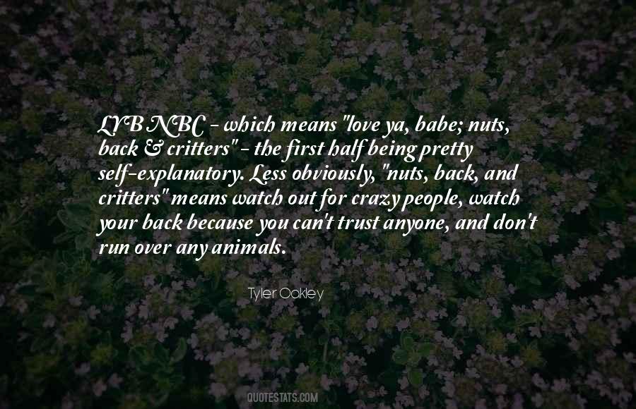 Quotes About Critters #236836