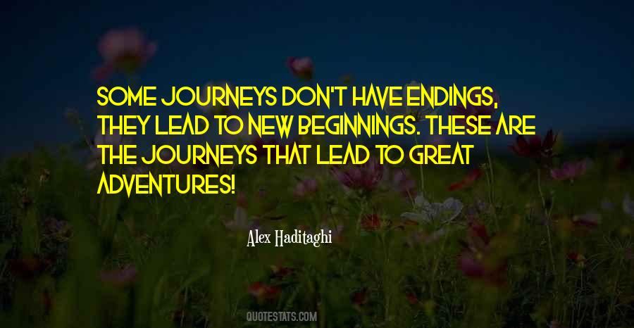 Quotes About New Adventures #1623140