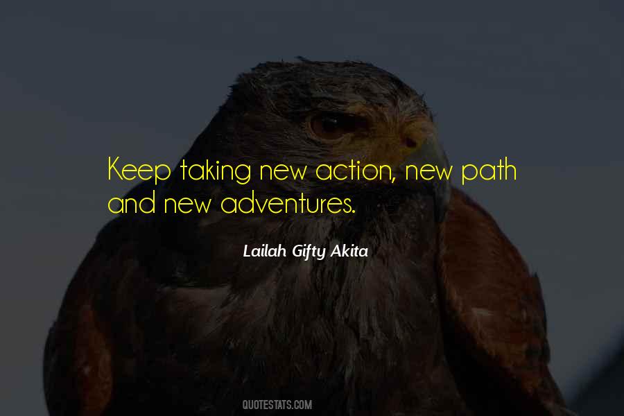 Quotes About New Adventures #1832346
