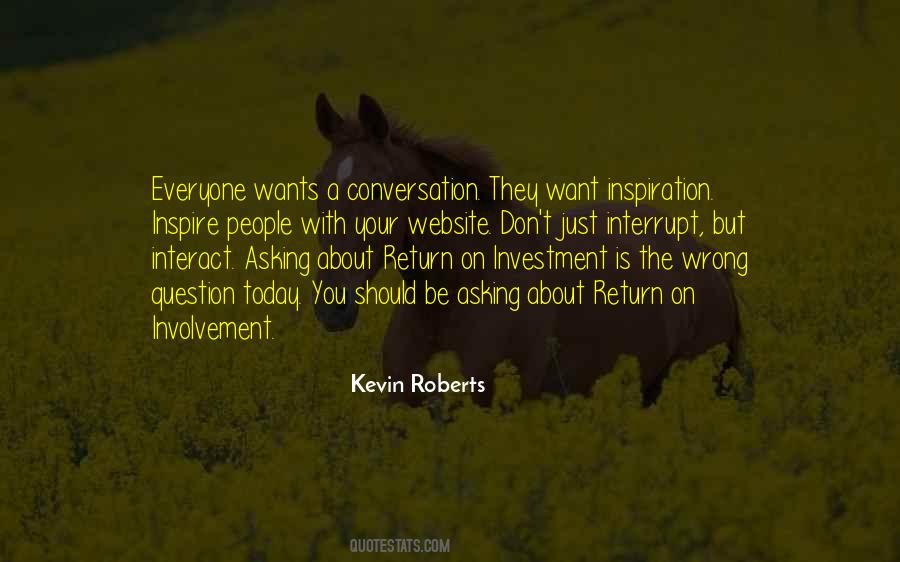 Quotes About Return On Investment #525095