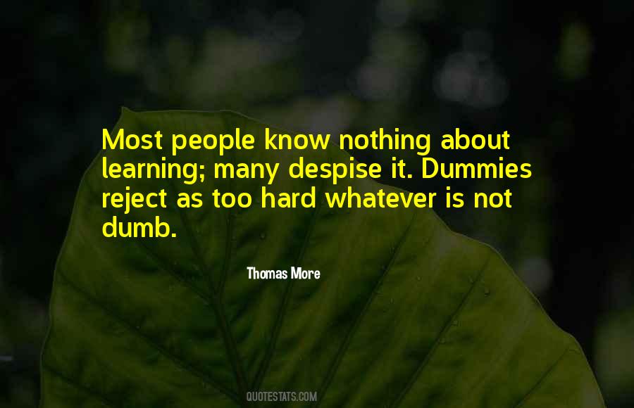 Learning Hard Quotes #1131100