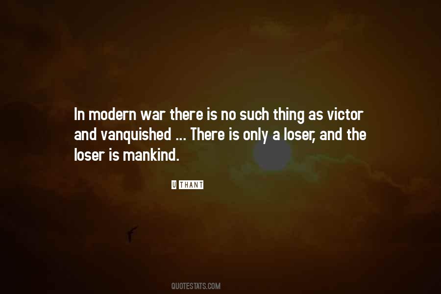 Quotes About Vanquished #894231