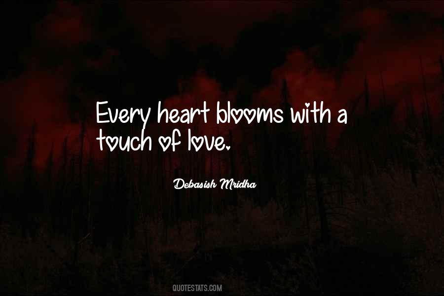 Quotes About Touch Of Love #1825707