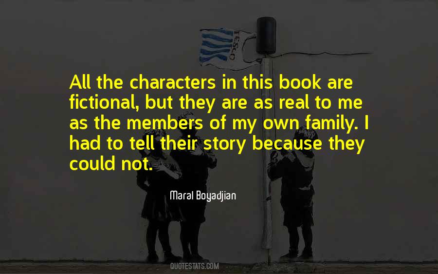 Quotes About Fictional Characters #1861895