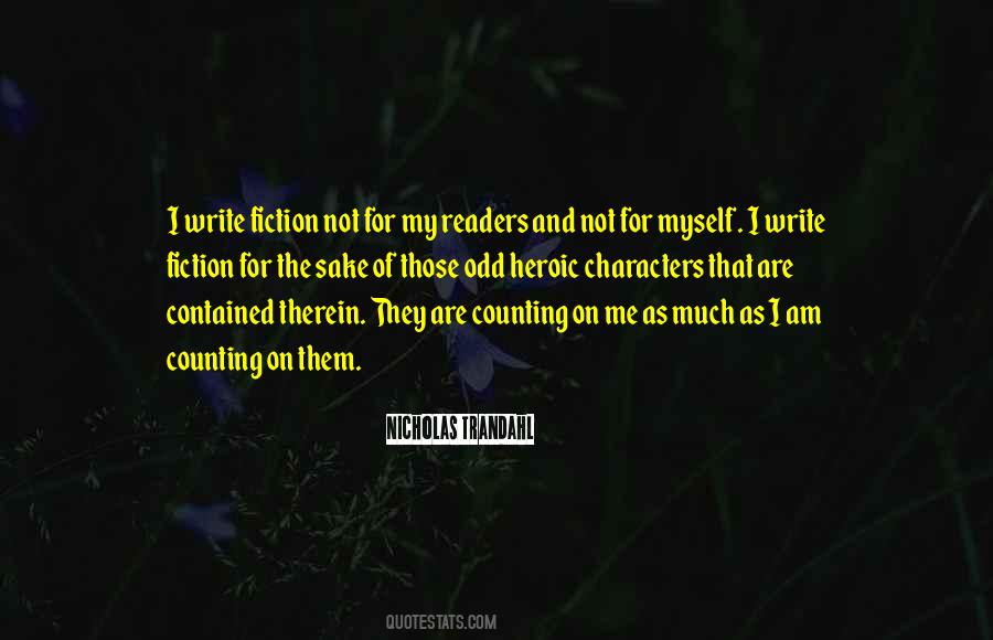 Quotes About Fictional Characters #238599