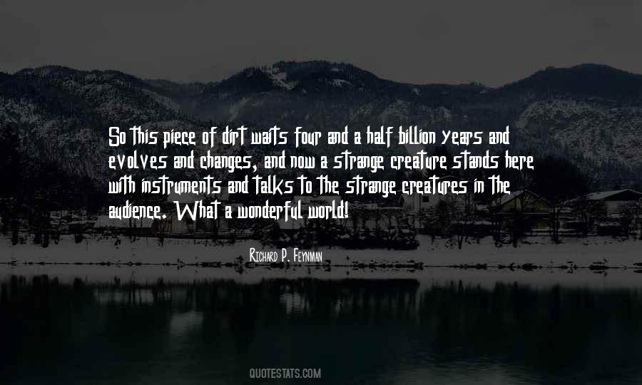 Piece Of World Quotes #1859309