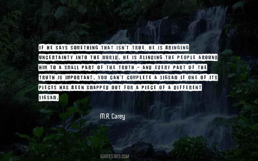 Piece Of World Quotes #322917