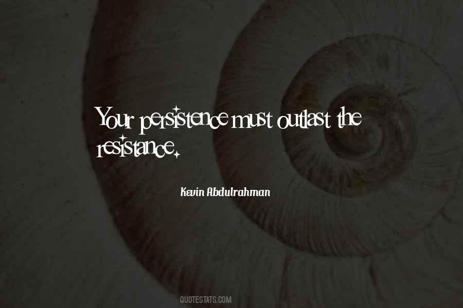 Persistence Action Quotes #1101612