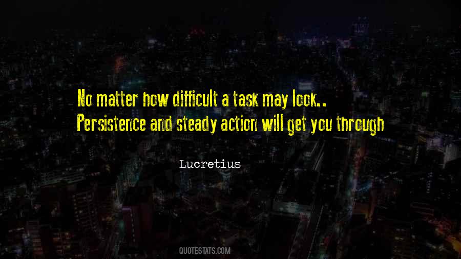 Persistence Action Quotes #245883