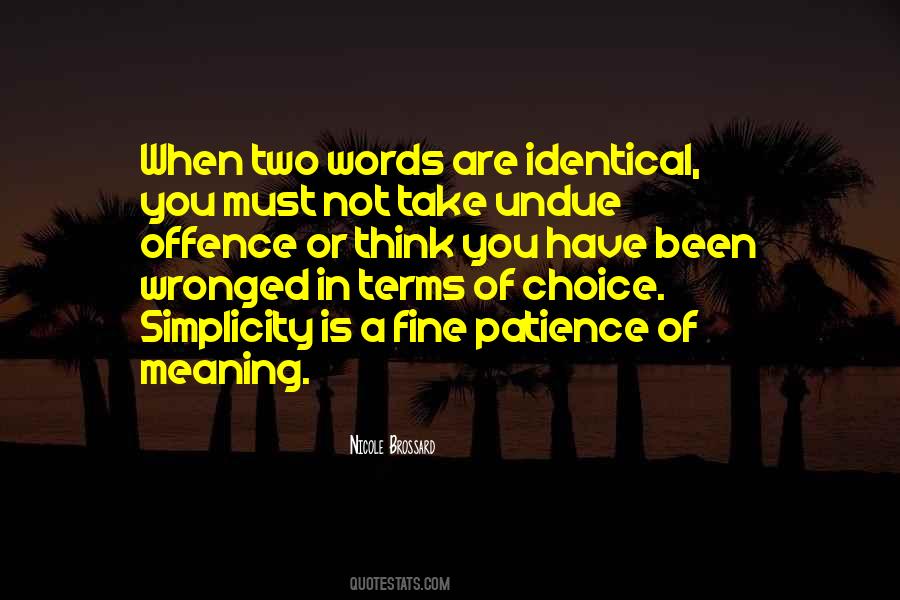 Quotes About Identical #1176629