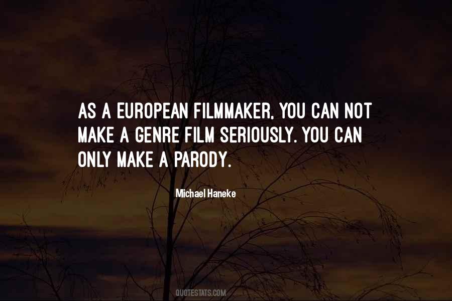 Quotes About Film Genre #1739561