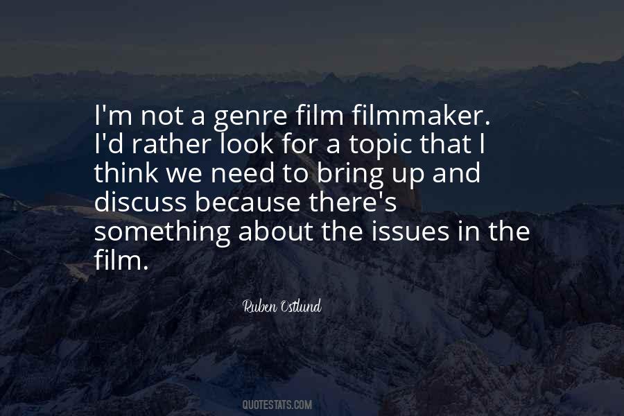 Quotes About Film Genre #293071