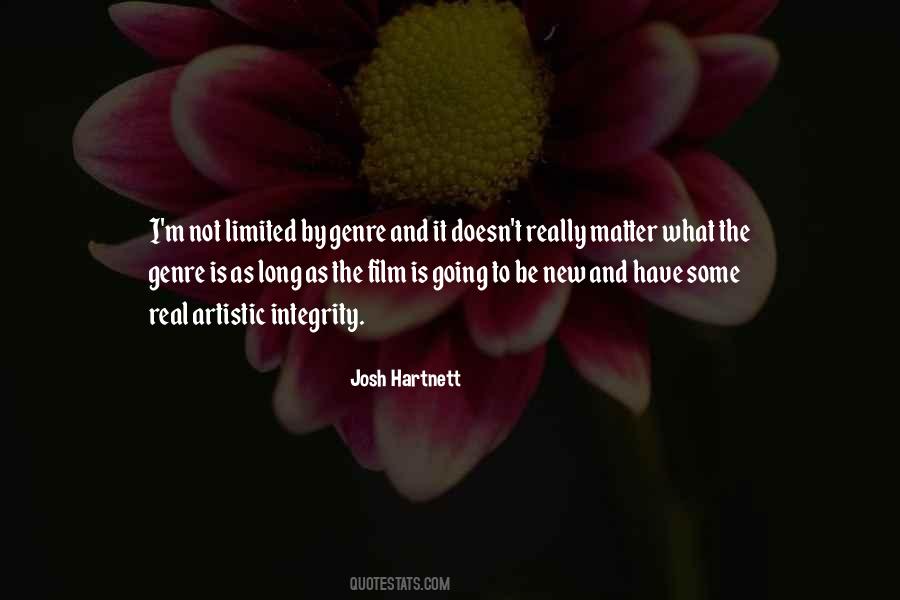 Quotes About Film Genre #375901