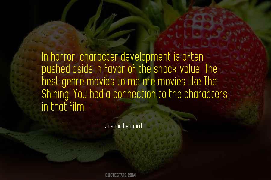 Quotes About Film Genre #521126