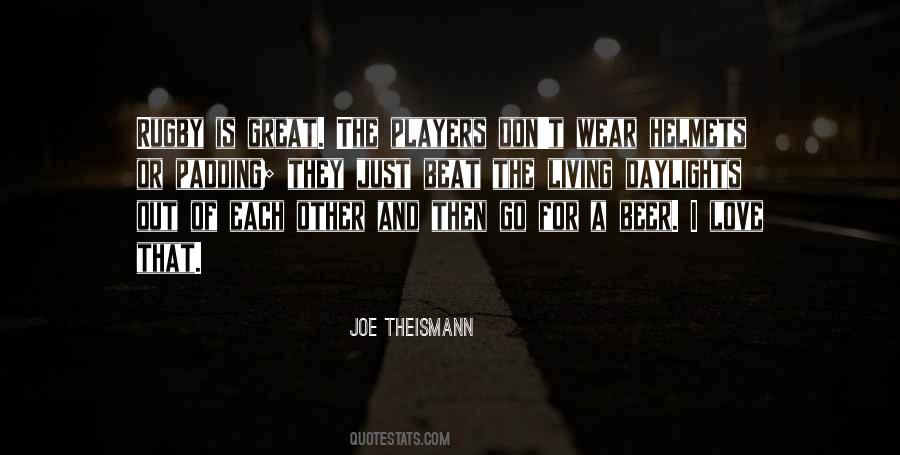 Quotes About Rugby #1050632
