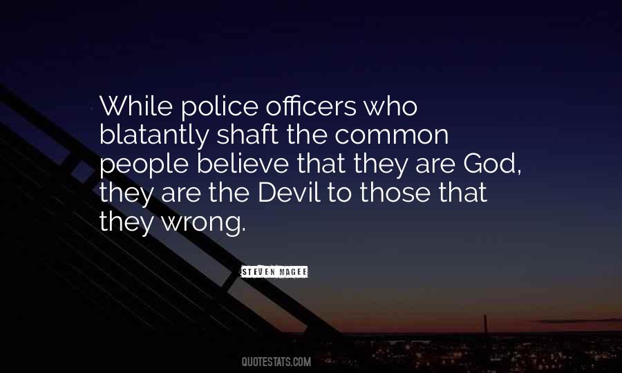 Quotes About Officers #1225839