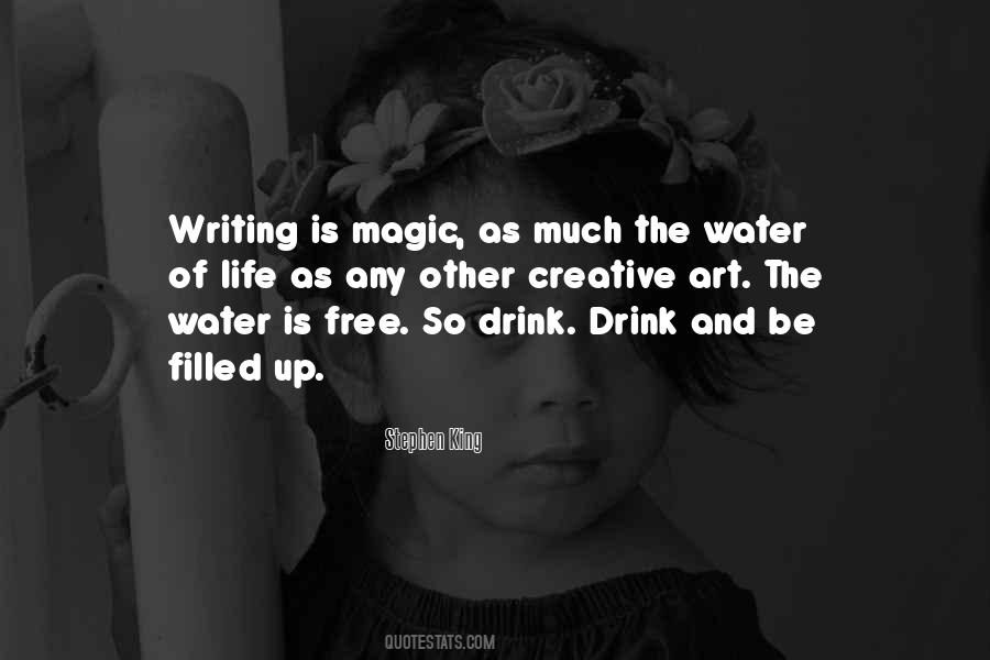 Quotes About Free Water #675335