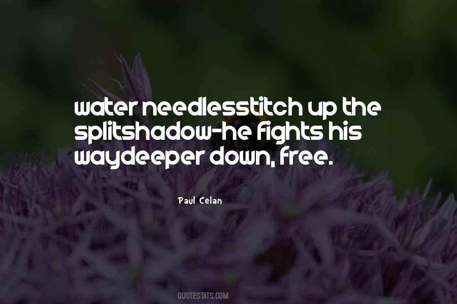 Quotes About Free Water #94215