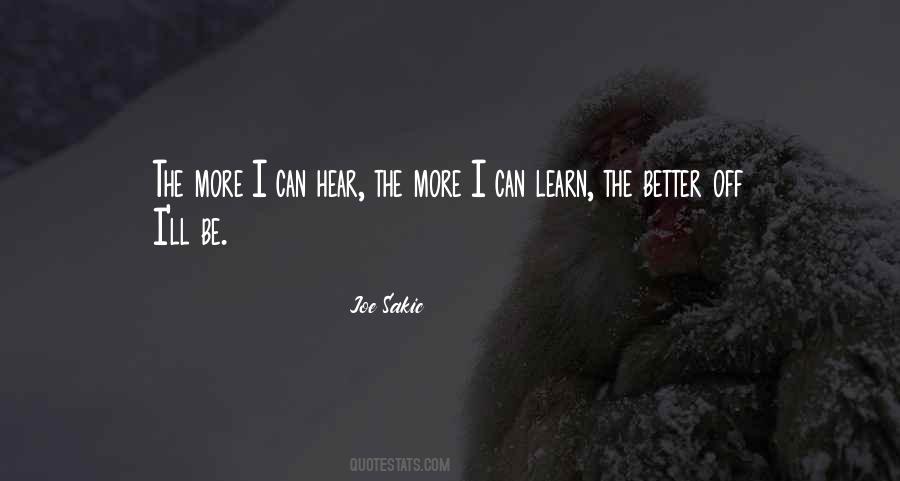 Learn Better Quotes #111497